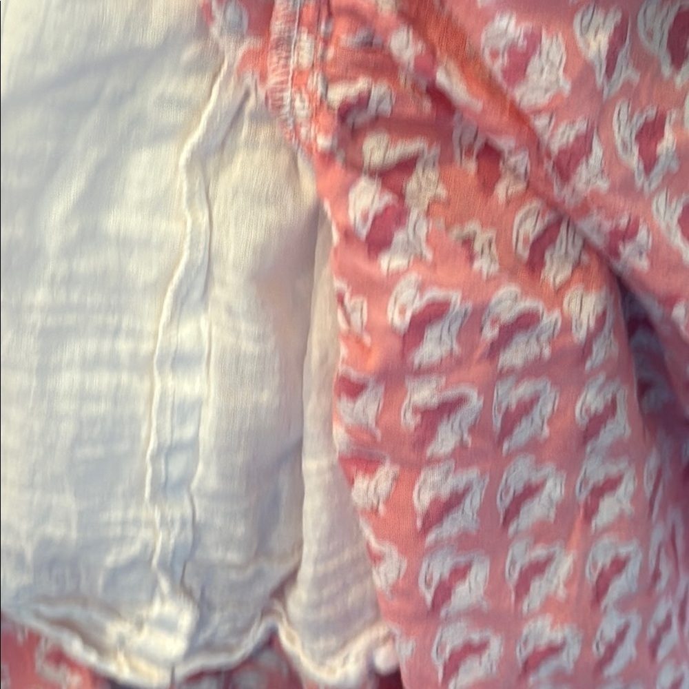 Marea sz L Pink Patterned Casita Dress cotton Tunic short Dress, great condition - Picture 12 of 12